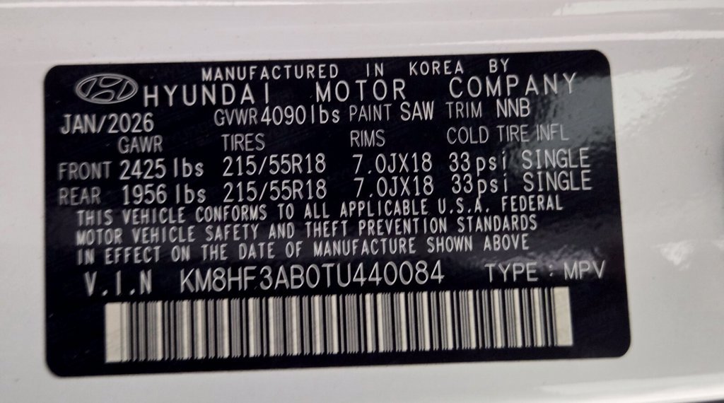 Used 2026 Hyundai Kona SEL Sport FWD image 33