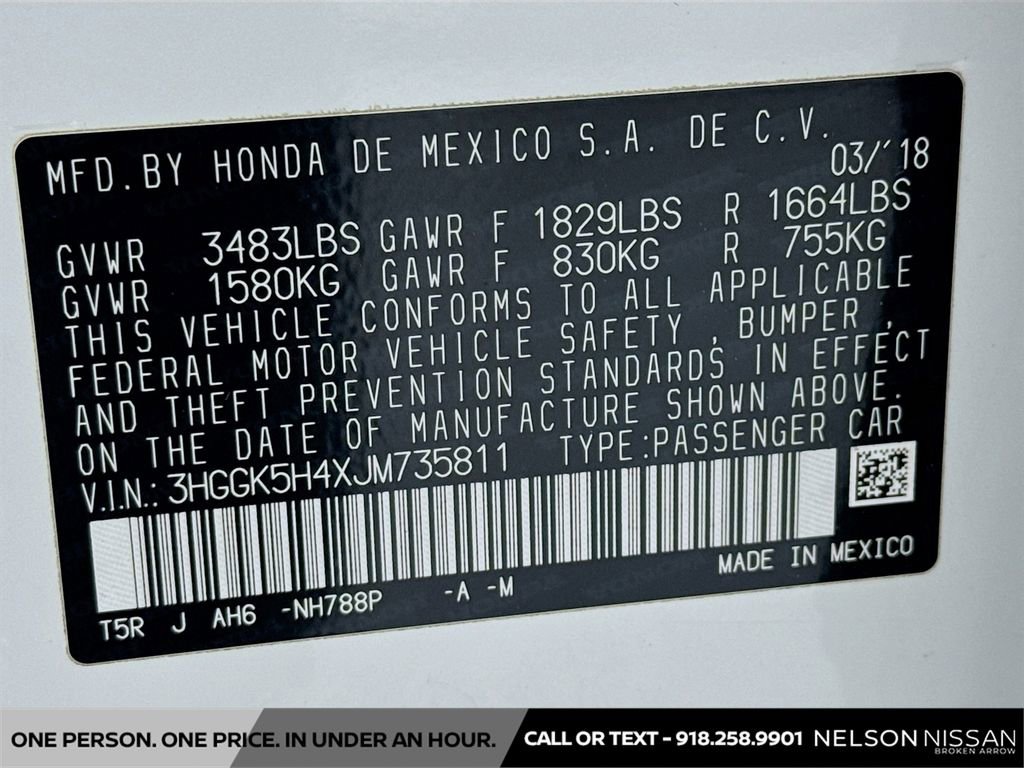 Used 2018 Honda Fit LX image 29