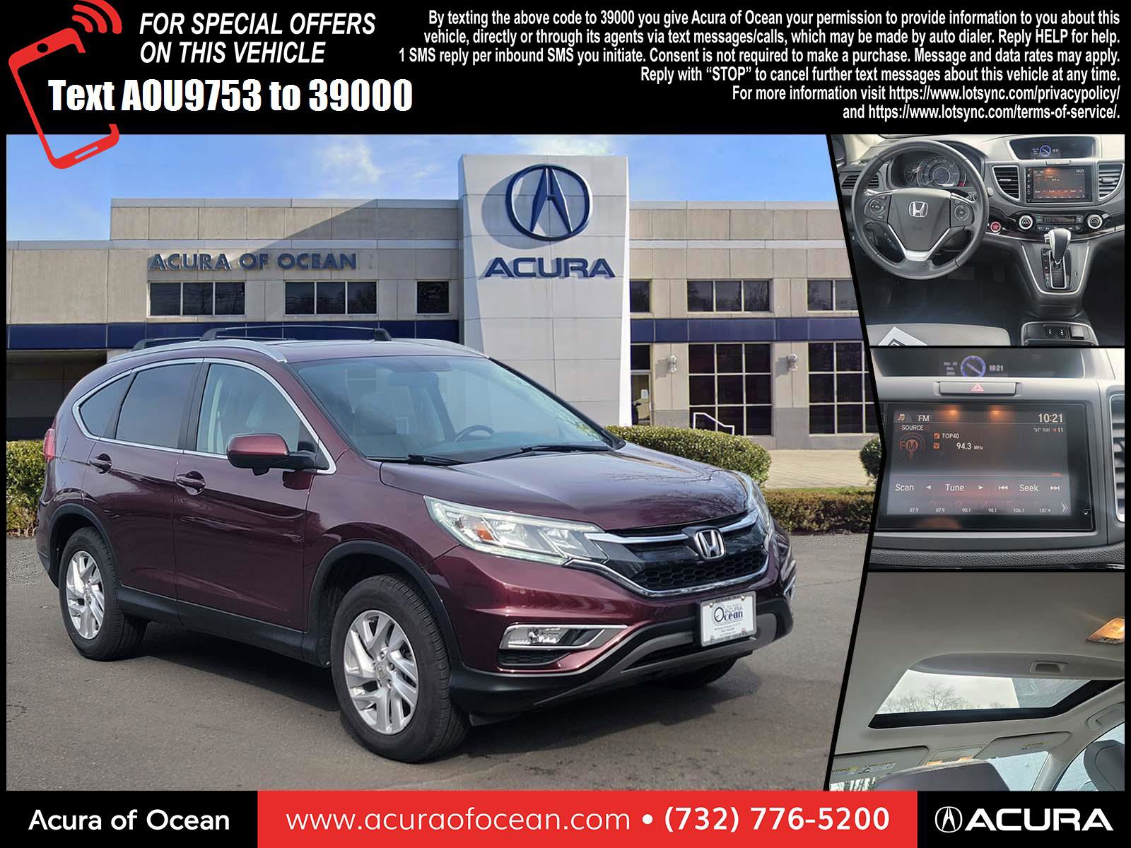 Used 2015 Honda CR-V EX-L image 1