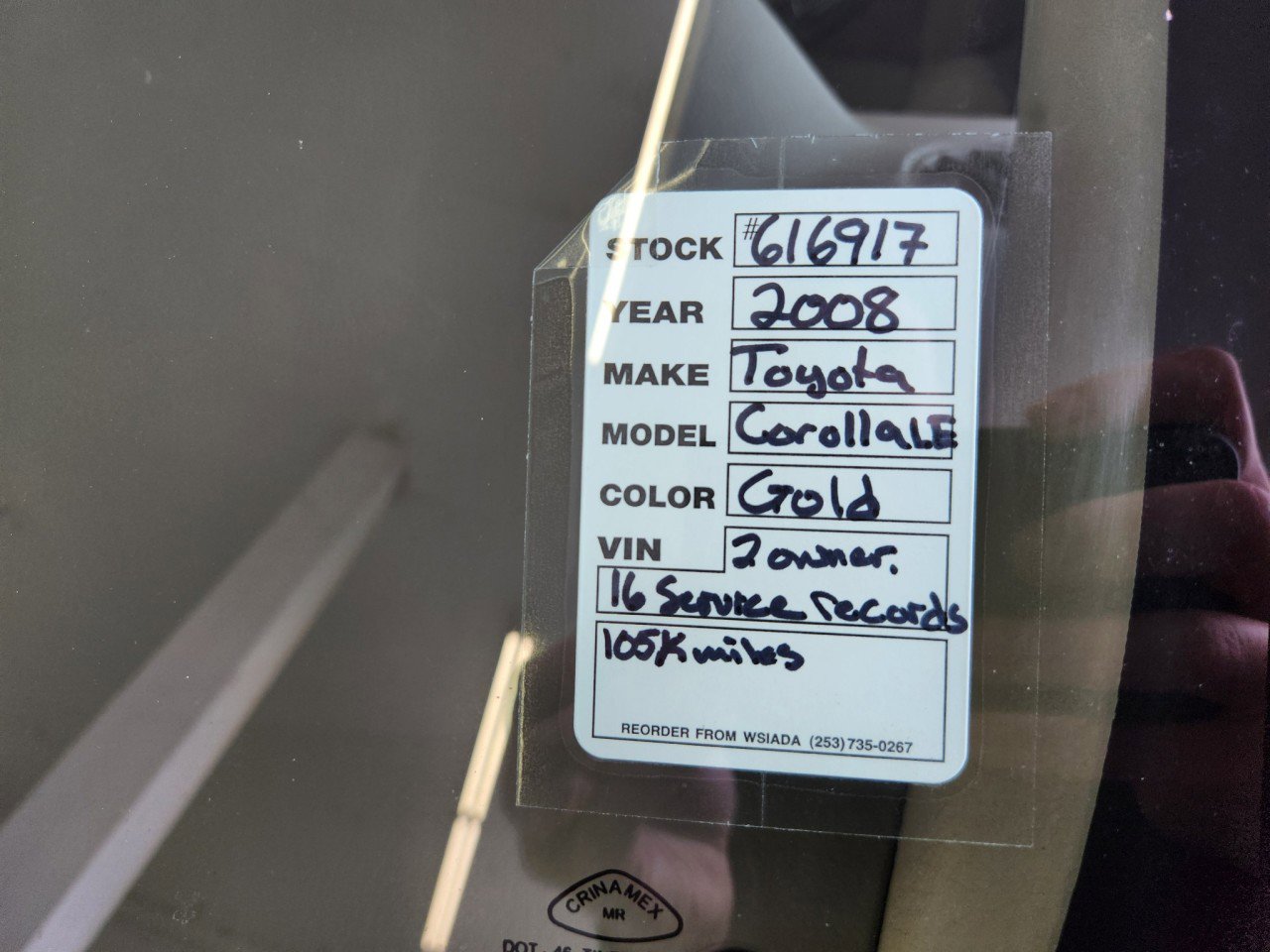 Used 2008 Toyota Corolla LE image 5