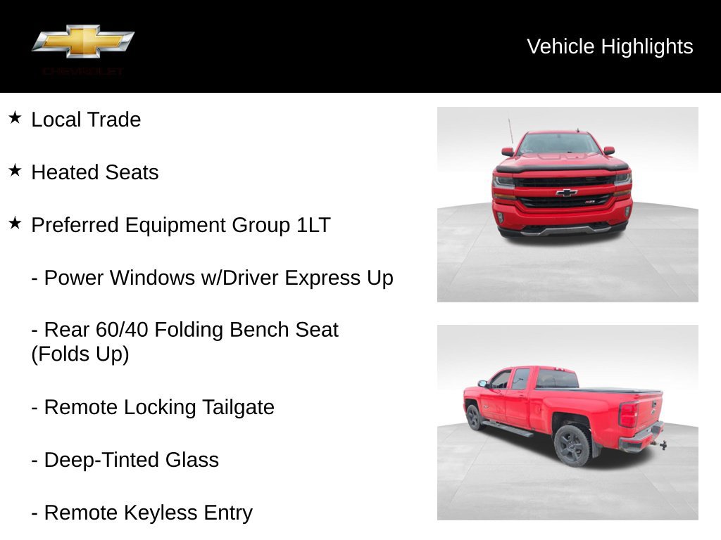 Used 2018 Chevrolet Silverado 1500 LT w/ All Star Edition AWD/4WD image 14