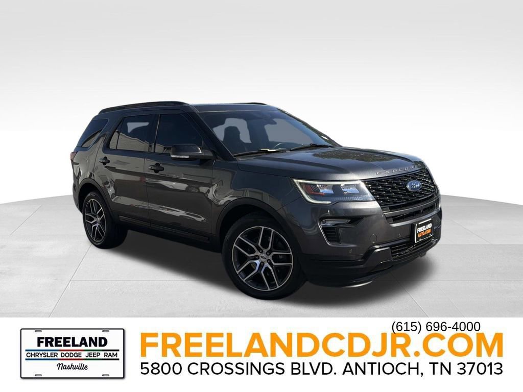 Used 2018 Ford Explorer Sport w/ Equipment Group 401A AWD/4WD image 1