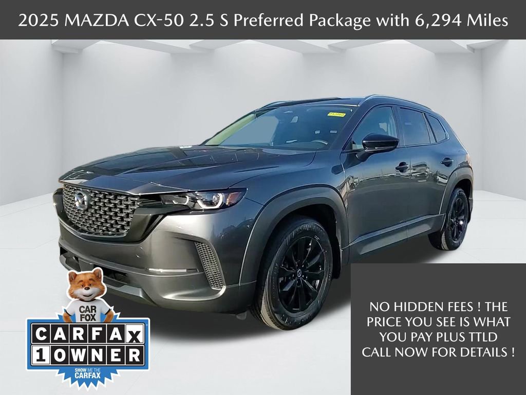 Certified 2025 MAZDA CX-50 AWD 2.5 S w/ Preferred Package