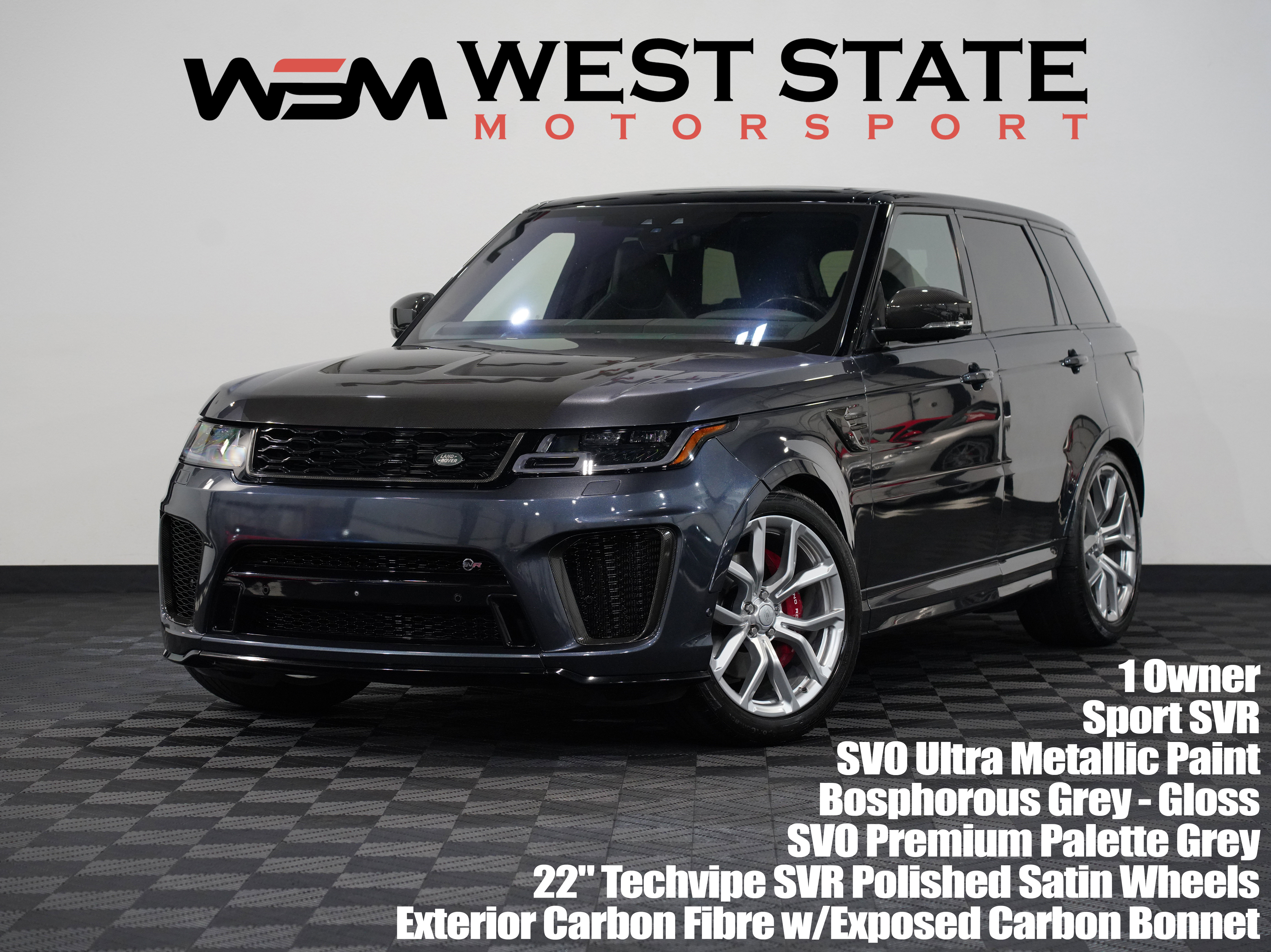 Used 2018 Land Rover Range Rover Sport SVR image 1