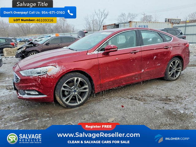 Used 2017 Ford Fusion Titanium image 1