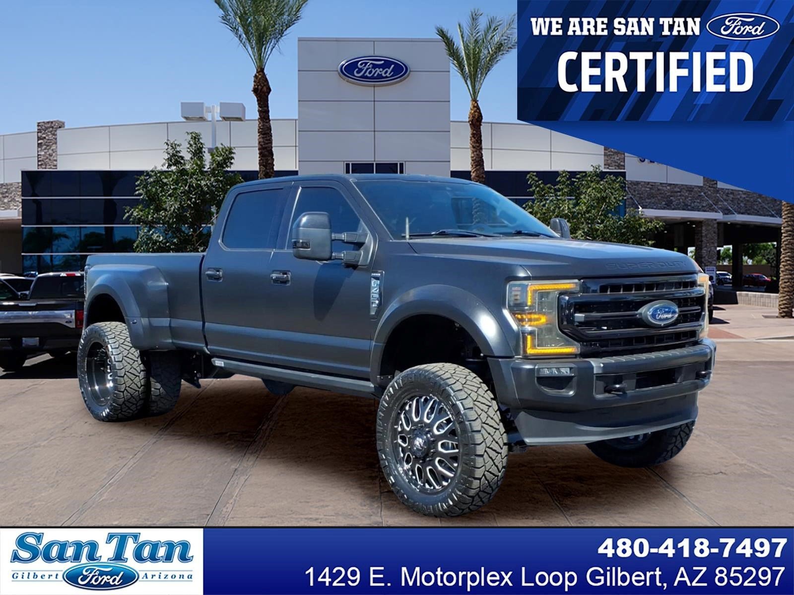 Used 2022 Ford F450 Platinum w/ FX4 Off-Road Package AWD/4WD image 1
