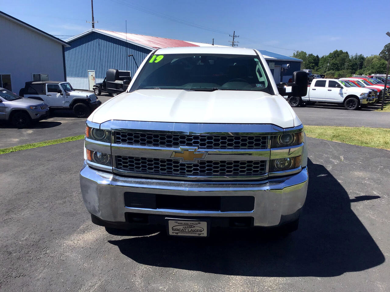 Used 2019 Chevrolet Silverado 2500 W/T w/ Snow Plow Prep Package image 2
