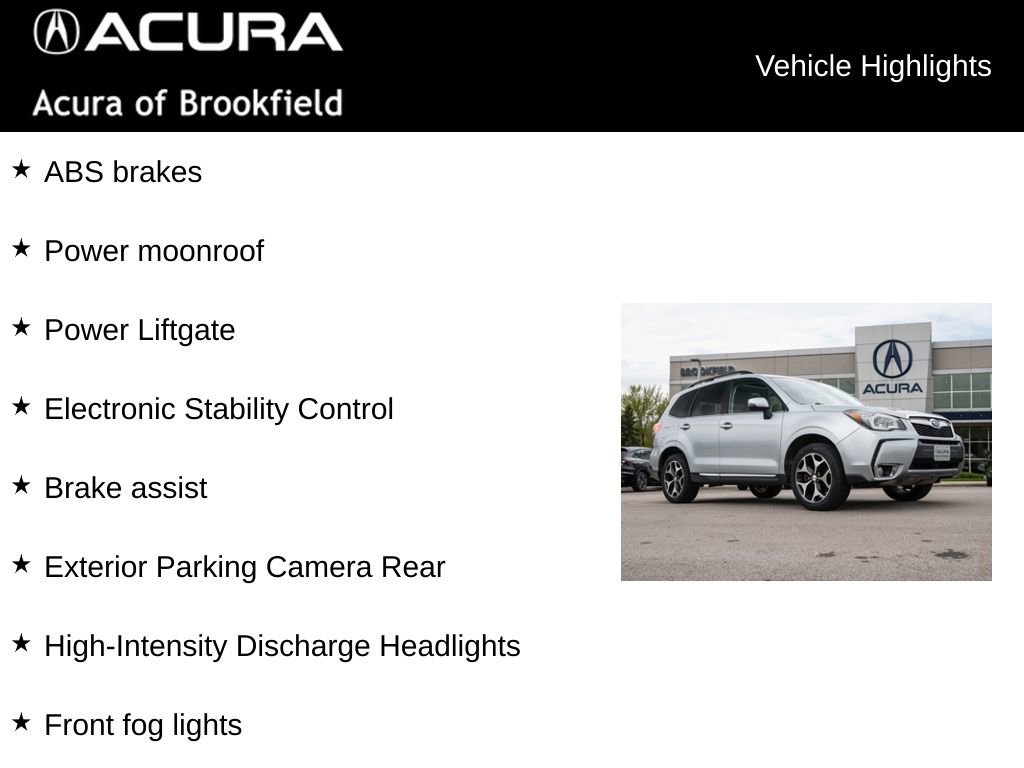 Used 2015 Subaru Forester 2.0XT Touring w/ Eyesight & Navigation System AWD/4WD image 12