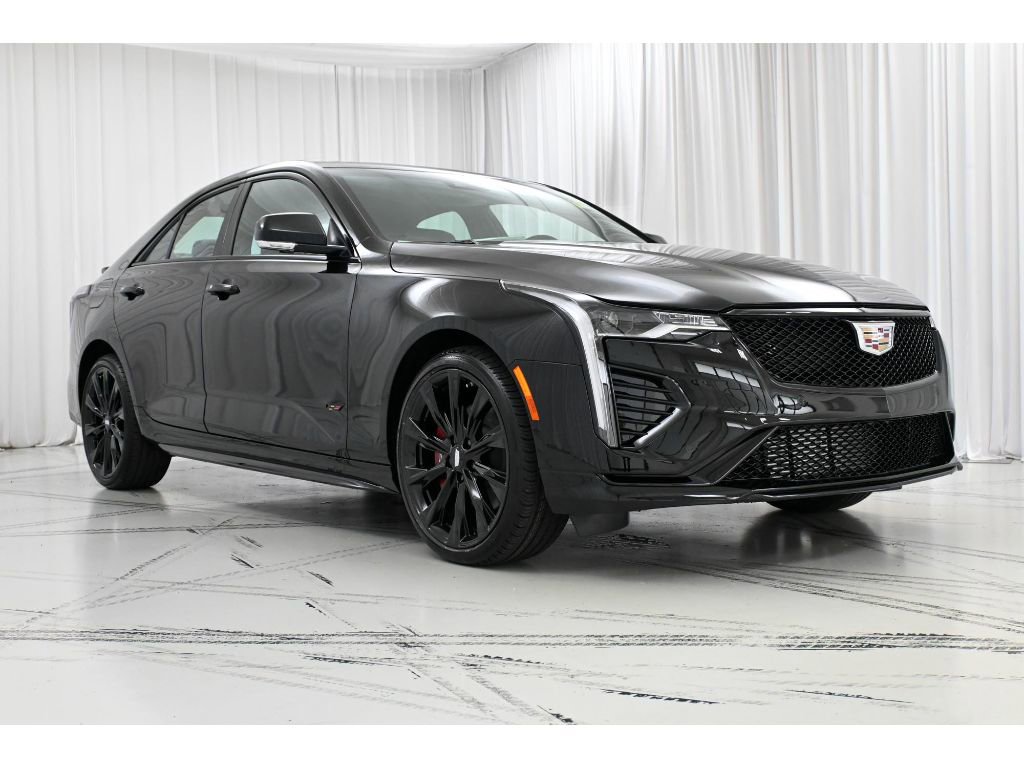 New 2026 Cadillac CT4 V w/ LPO, ONYX Package image 2