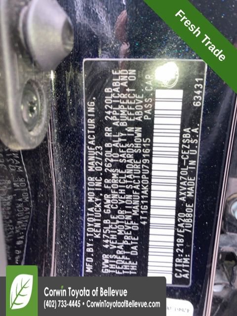 Certified 2023 Toyota Camry SE image 12
