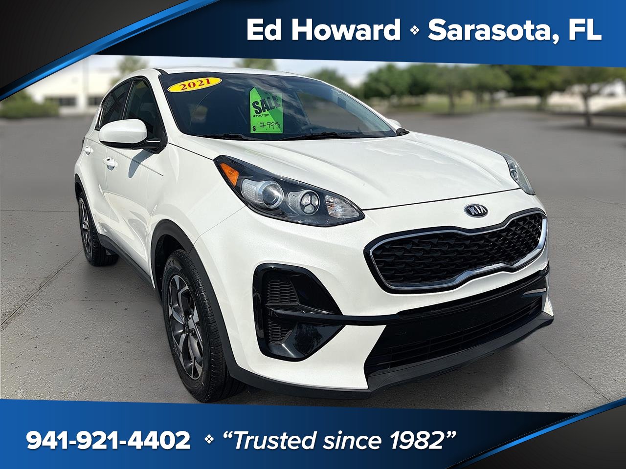 Used 2021 Kia Sportage LX FWD video 1