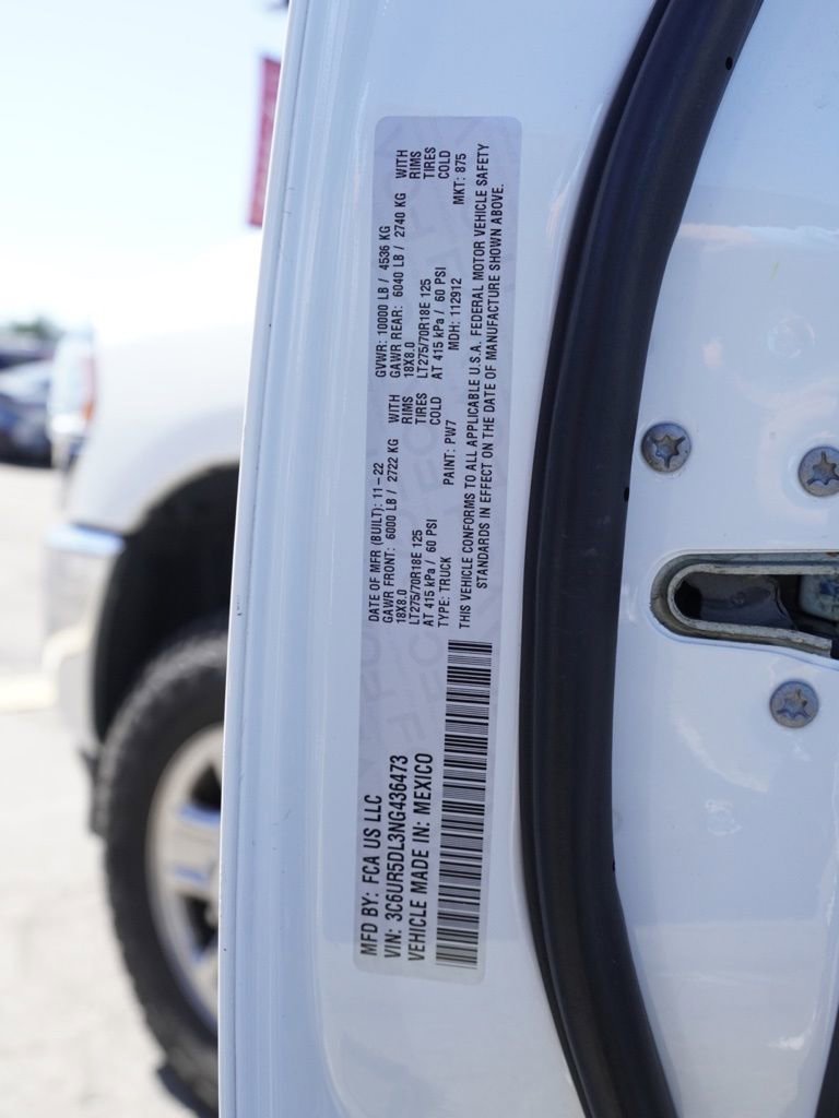 Used 2022 RAM 2500 Big Horn image 26