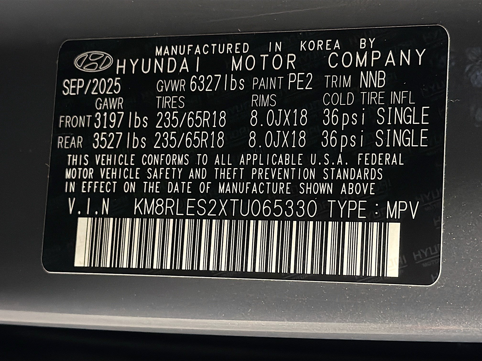 Used 2026 Hyundai Palisade SEL AWD/4WD image 12