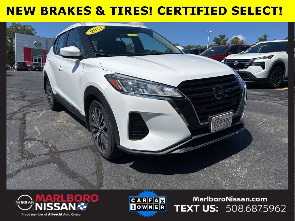 Certified 2021 Nissan Kicks SV