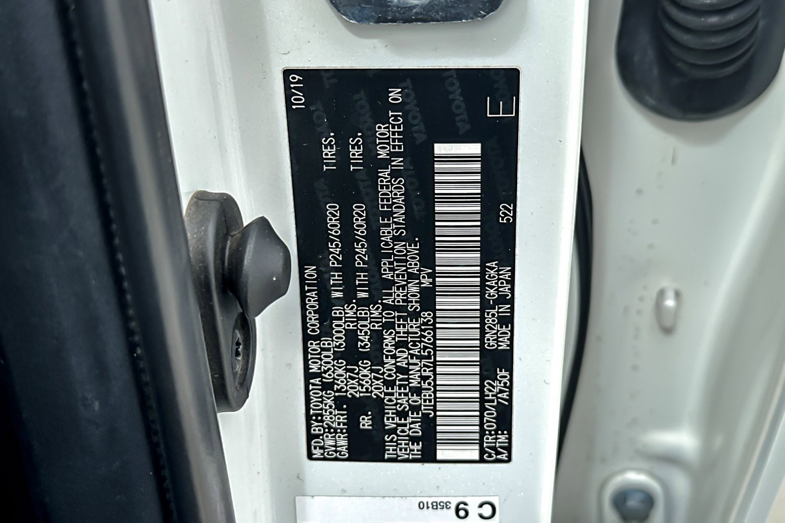Certified 2020 Toyota 4Runner Nightshade AWD/4WD image 28