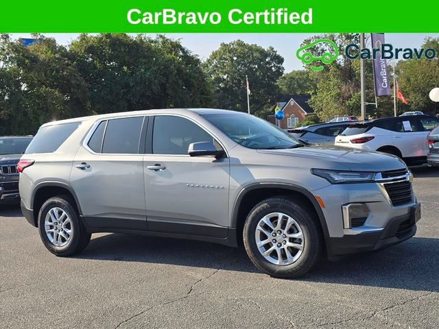 Certified 2023 Chevrolet Traverse LS w/ Safety Package