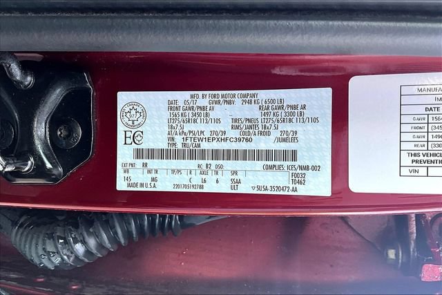 Used 2017 Ford F150 XLT w/ Equipment Group 301A Mid AWD/4WD image 18