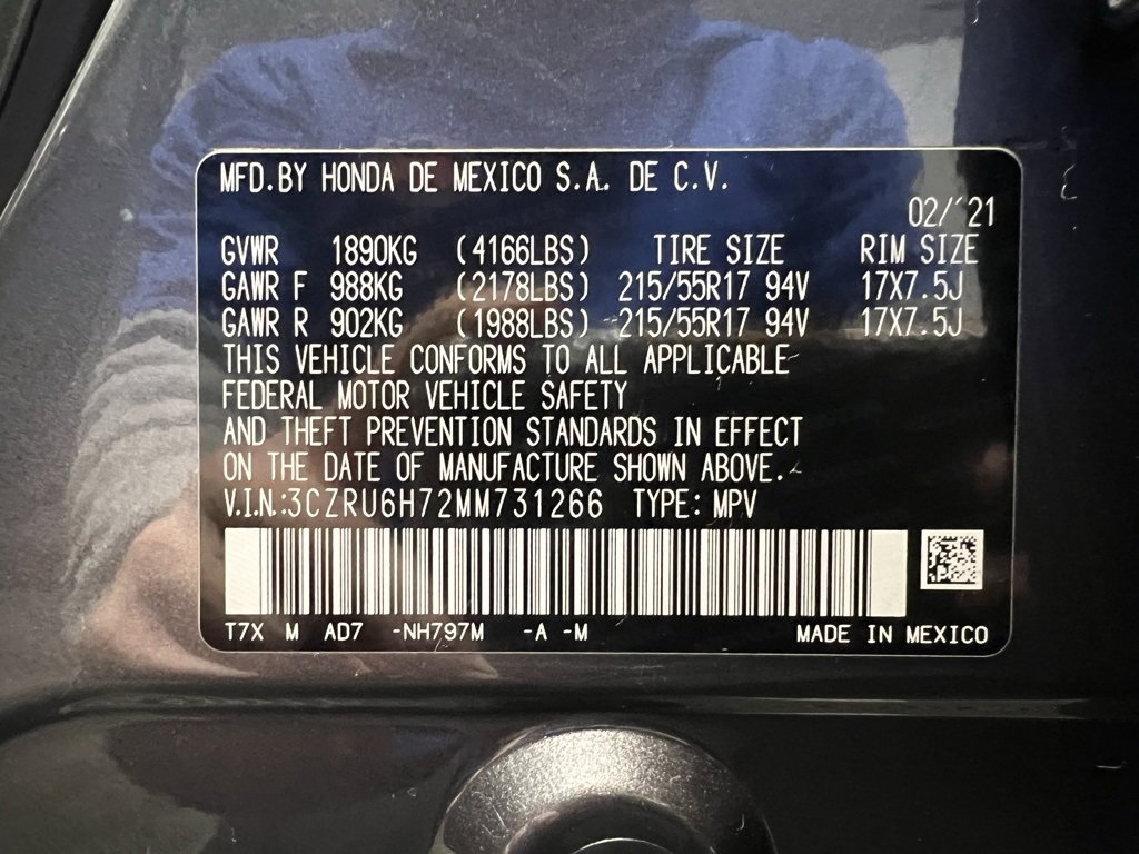 Used 2021 Honda HR-V EX-L image 24