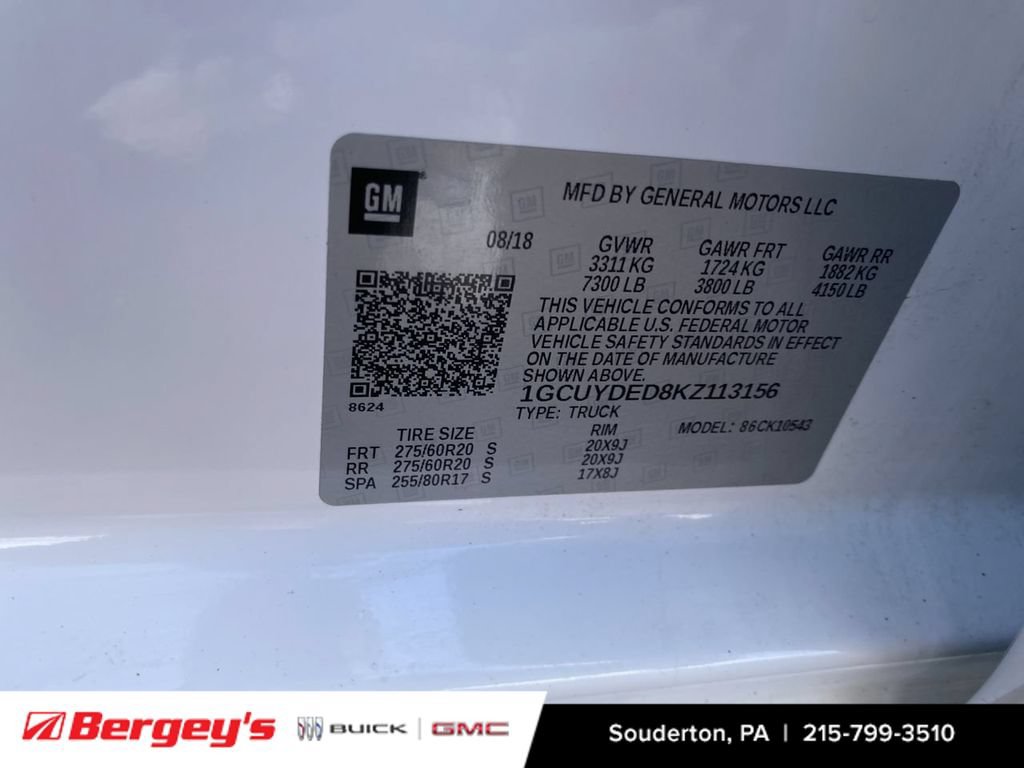Certified 2019 Chevrolet Silverado 1500 LT w/ All-Star Edition AWD/4WD image 38