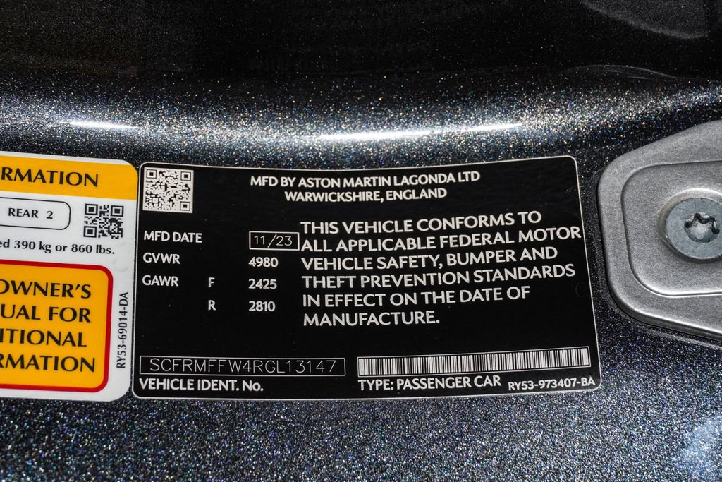 Used 2024 Aston Martin DB12 Coupe RWD image 36