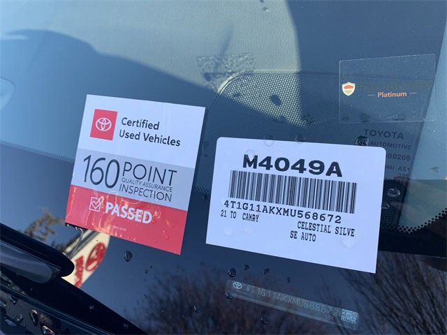 Used 2021 Toyota Camry SE image 36