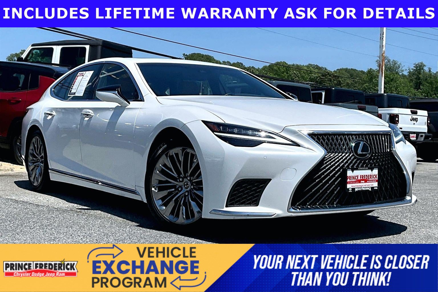 Used 2022 Lexus LS 500 w/ Accessory Package (Z2) RWD image 1