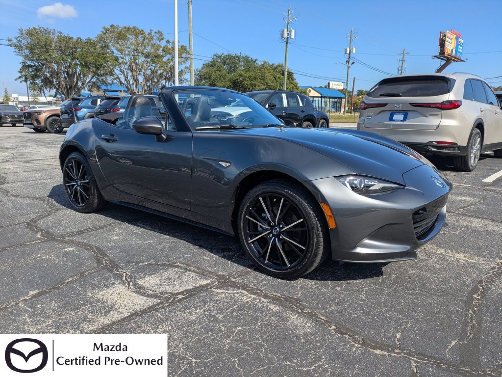 Certified 2024 MAZDA MX-5 Miata Grand Touring w/ Weather Package