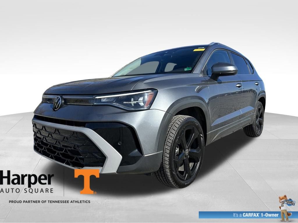 Used 2025 Volkswagen Taos SEL w/ Black Wheel Plus Package image 1