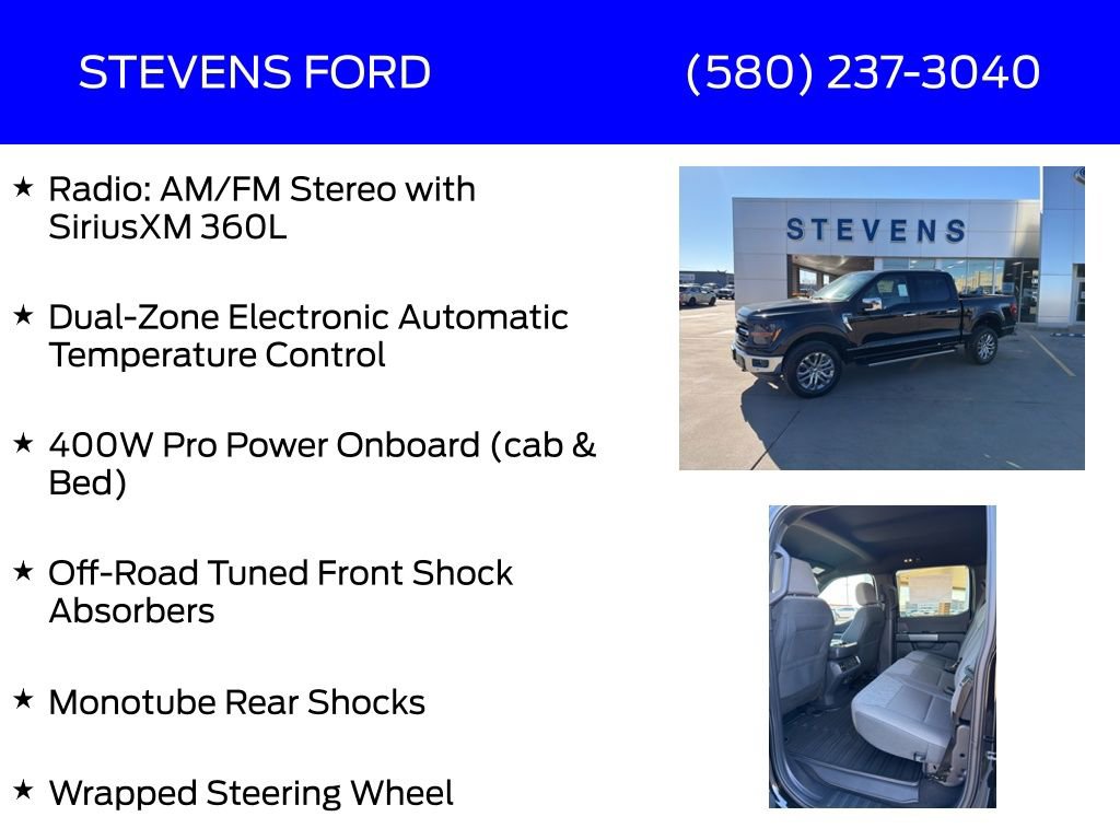 New 2026 Ford F150 XLT w/ Equipment Group 302A MID image 30