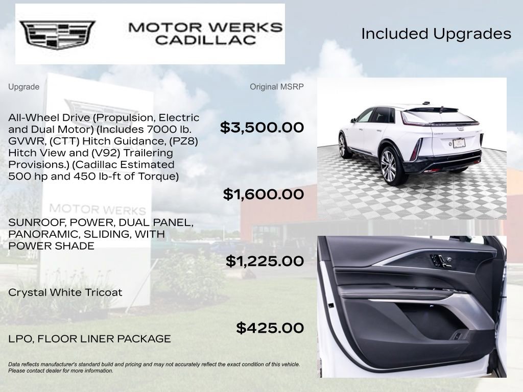 Certified 2025 Cadillac Lyriq Luxury w/ LPO, Floor Liner Package image 9