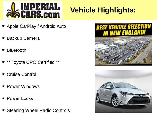 Certified 2025 Toyota Corolla LE image 3