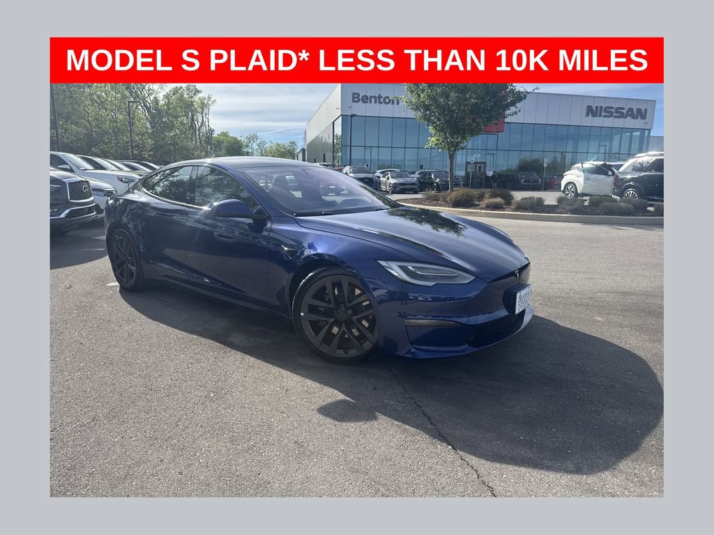 Used 2021 Tesla Model S Plaid AWD/4WD image 1
