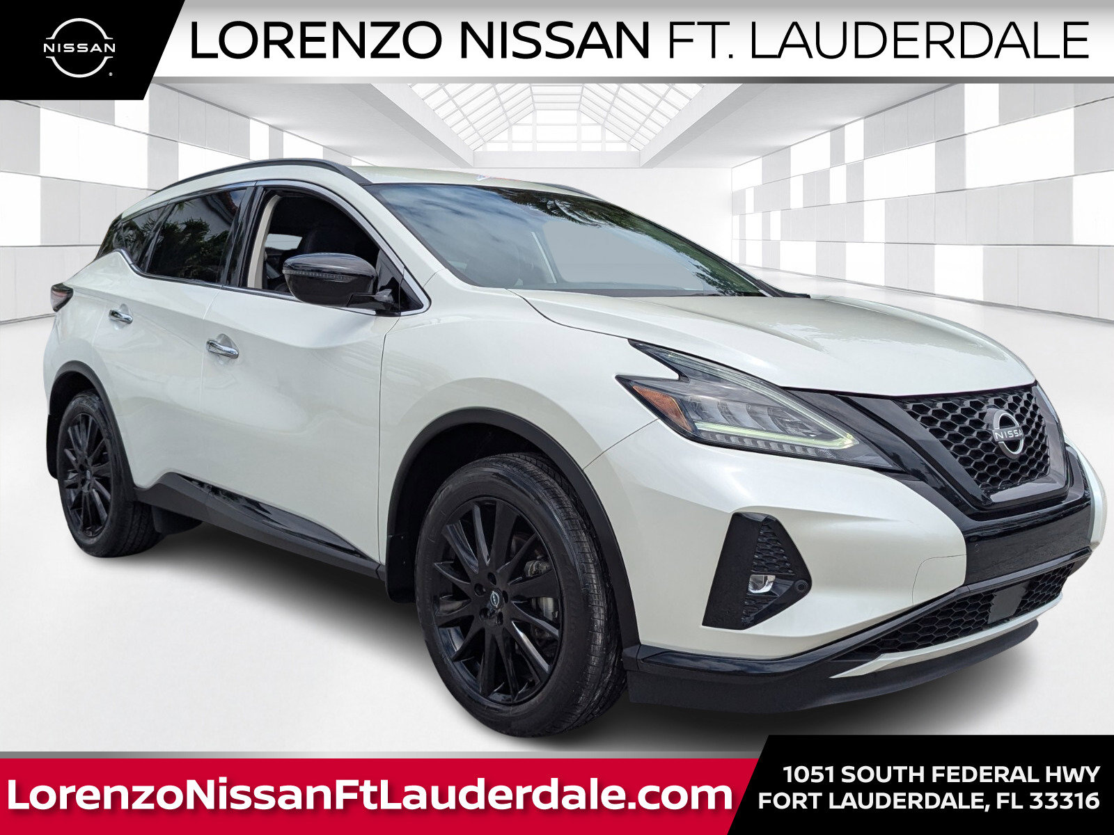 Certified 2024 Nissan Murano SV w/ SV Midnight Edition Package FWD image 1