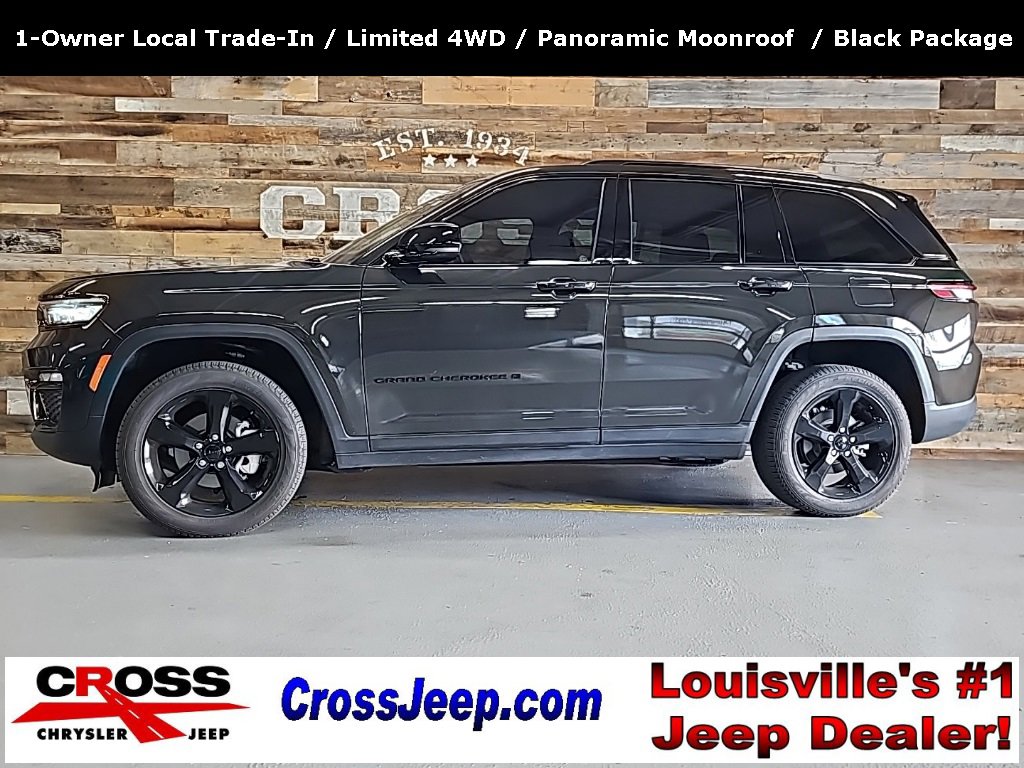 Used 2024 Jeep Grand Cherokee Limited w/ Black Appearance Package