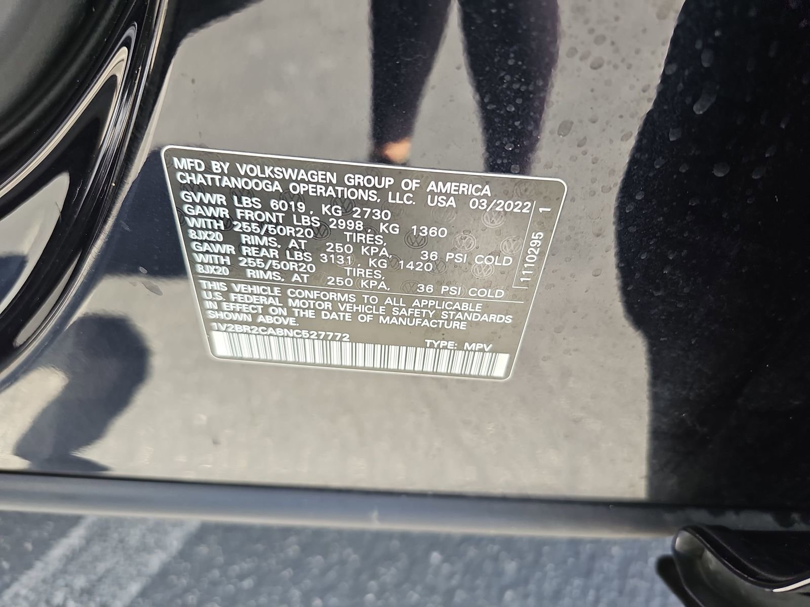 Used 2022 Volkswagen Atlas SEL AWD/4WD image 38