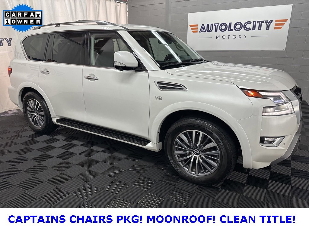 Used 2022 Nissan Armada SL w/ Captain's Chairs Package
