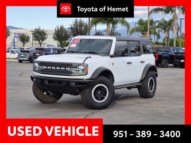 Used 2021 Ford Bronco Badlands w/ Sasquatch Package image 1