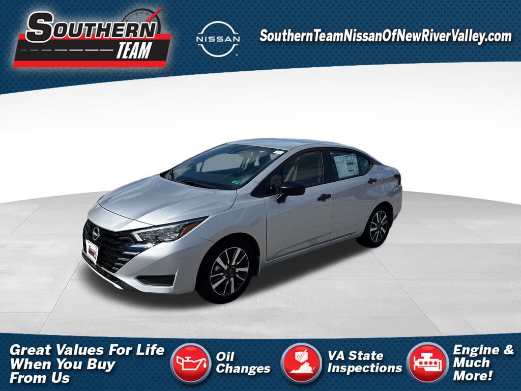 New 2025 Nissan Versa S w/ S Plus Package FWD image 1