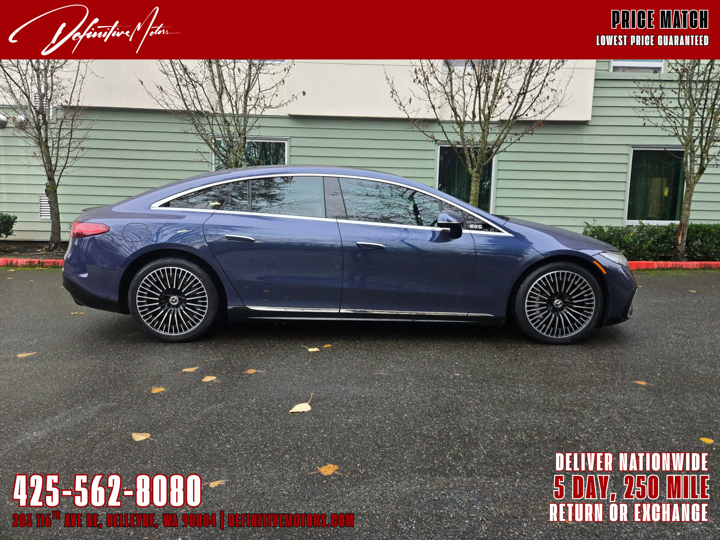 Used 2022 Mercedes-Benz EQS 580 4MATIC Sedan image 2