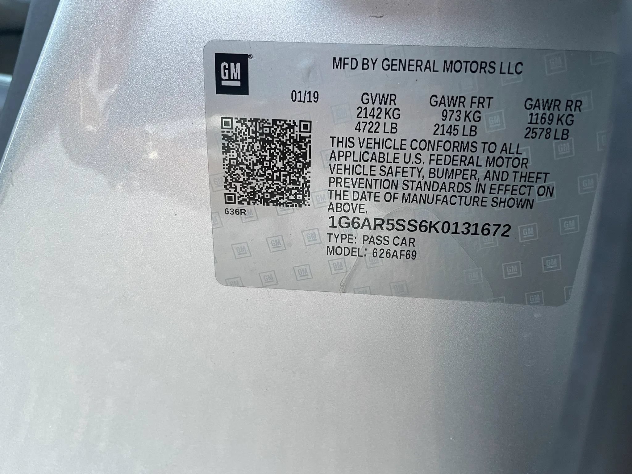 Used 2019 Cadillac CTS Luxury RWD image 58