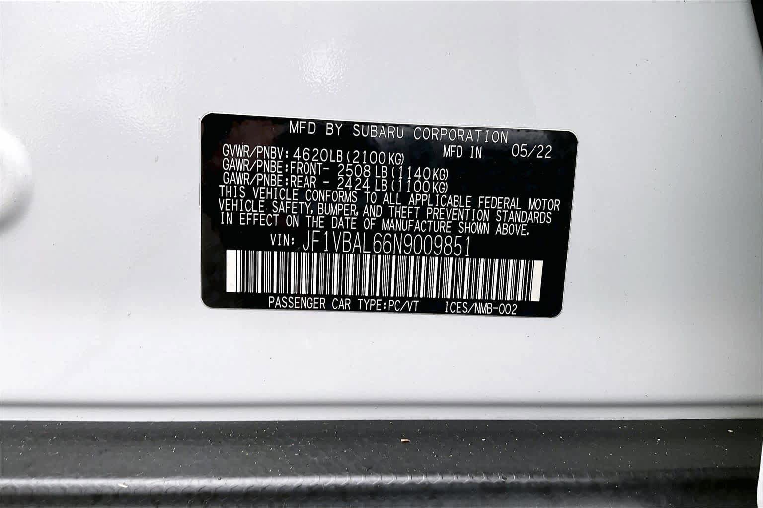 Used 2022 Subaru WRX Limited AWD/4WD image 35