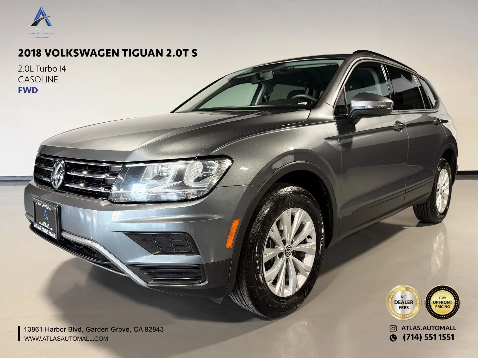 Used 2018 Volkswagen Tiguan S