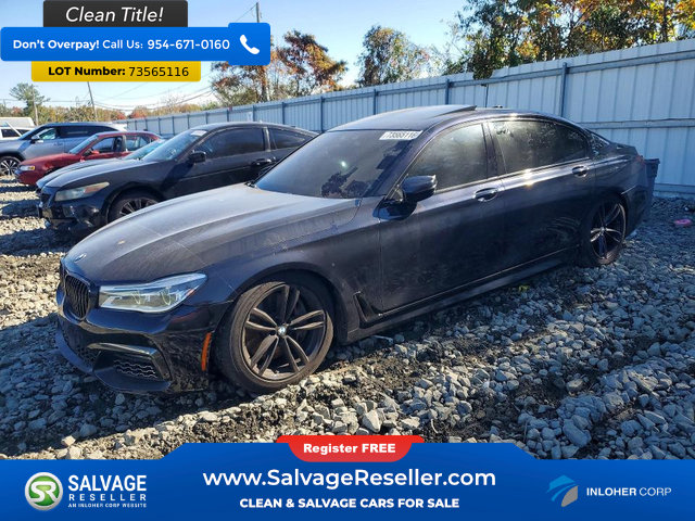 Used 2018 BMW 750i xDrive AWD/4WD image 1