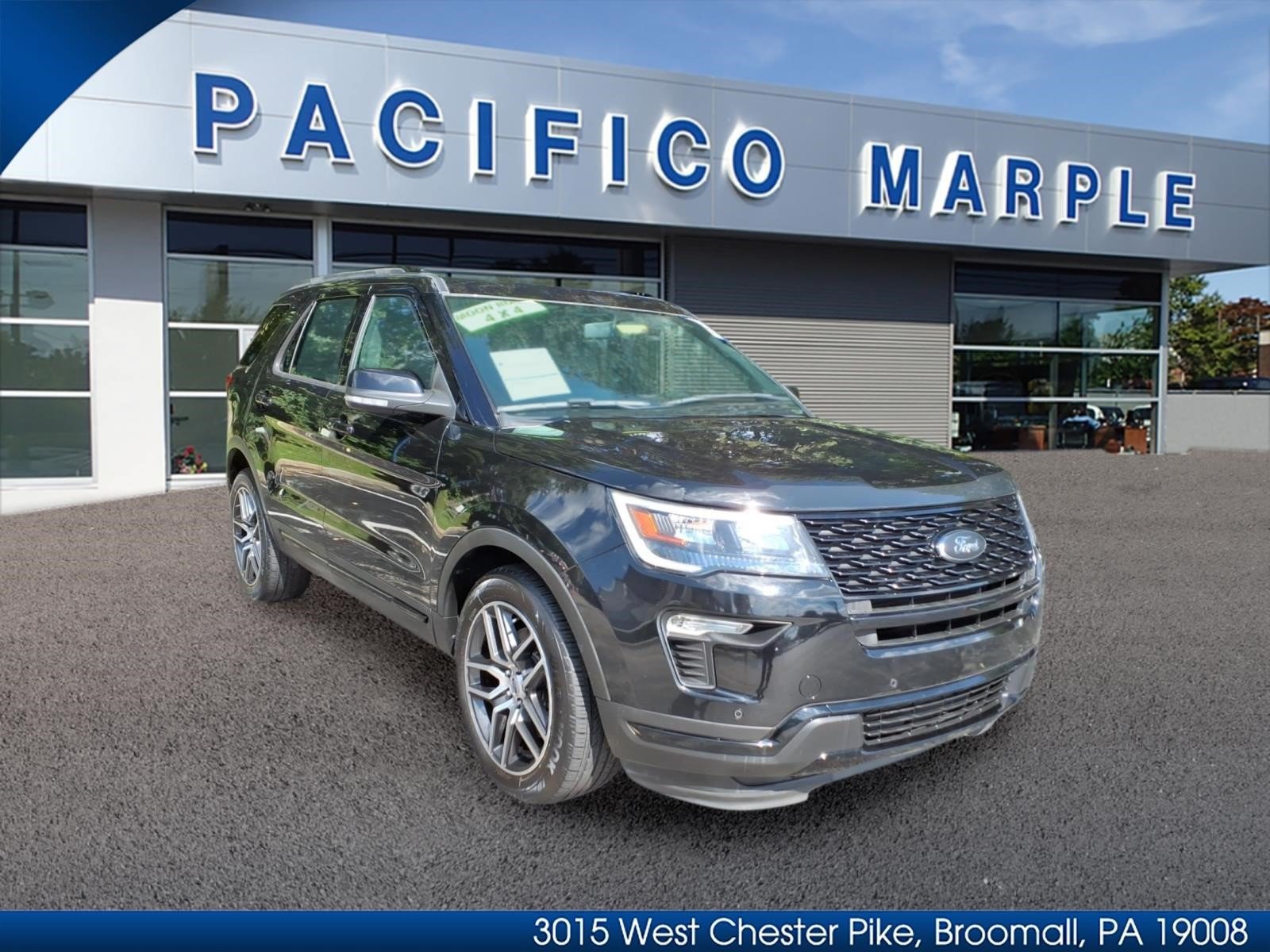 Certified 2019 Ford Explorer Sport AWD/4WD image 1