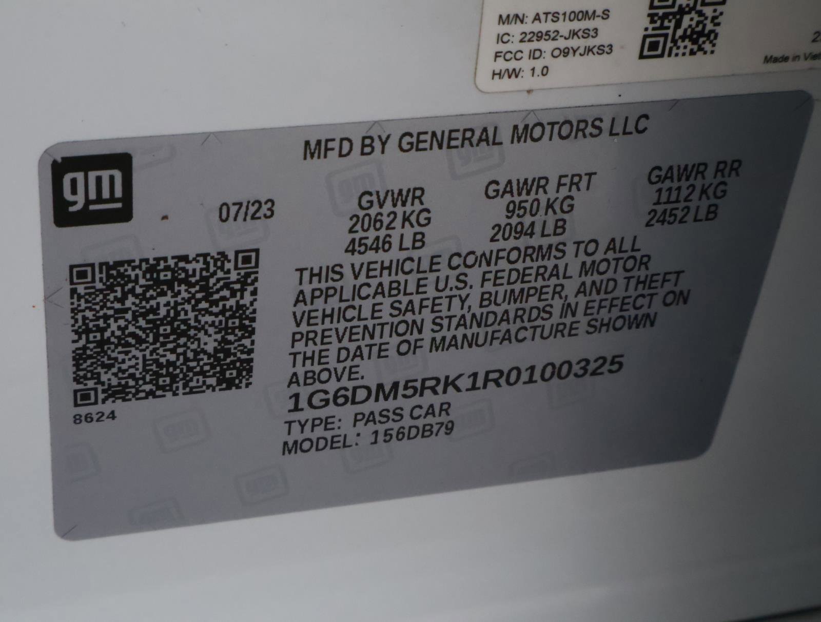 Certified 2024 Cadillac CT5 Luxury RWD image 20