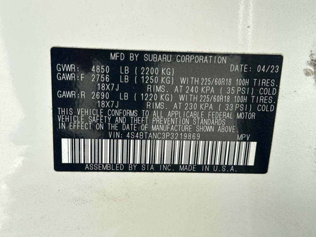 Used 2023 Subaru Outback Limited image 30