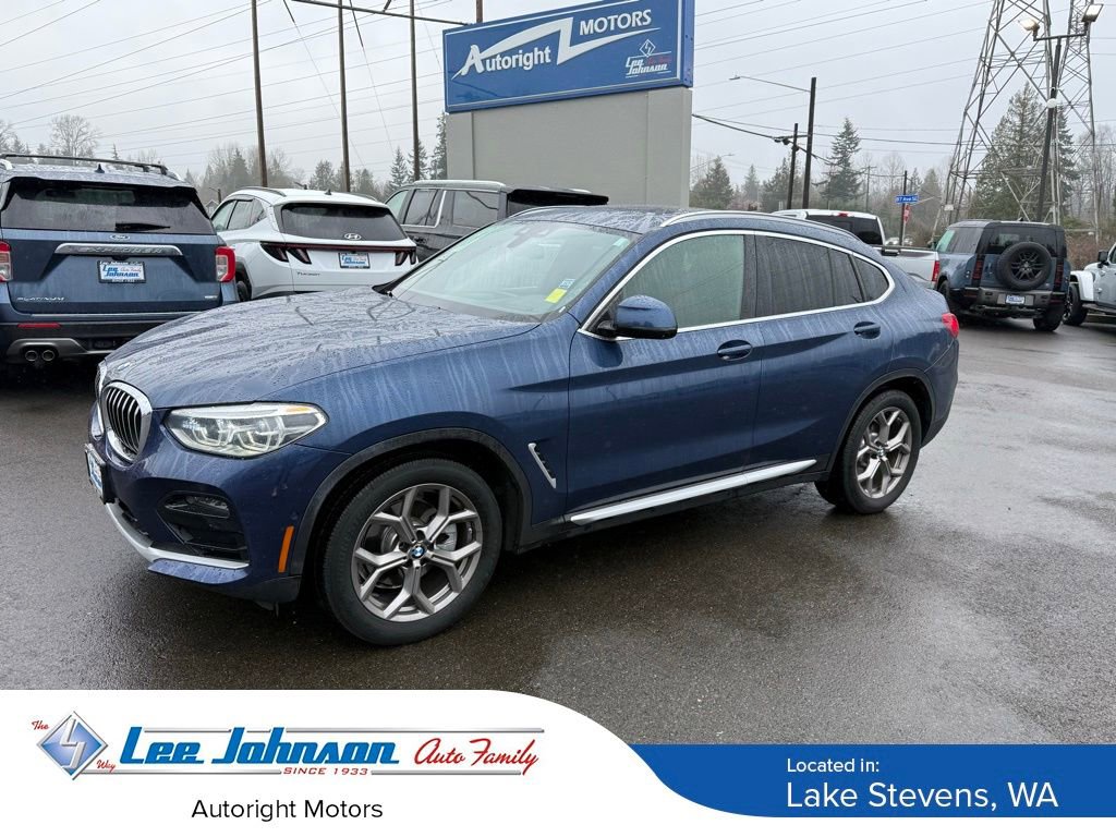 Used 2021 BMW X4 xDrive30i AWD/4WD image 1