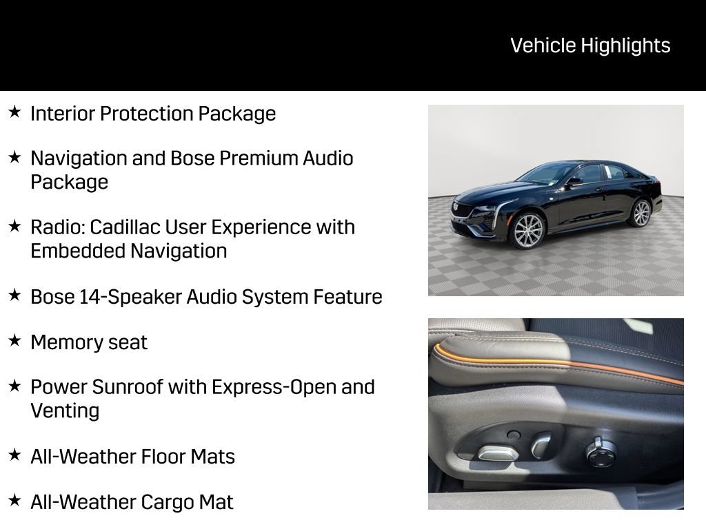 New 2026 Cadillac CT4 Sport AWD/4WD image 7