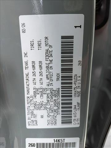 New 2026 Toyota Tundra 1794 Edition image 17