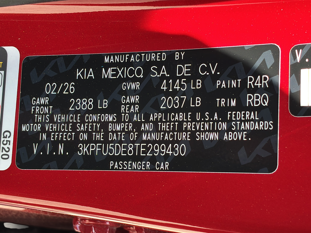 New 2026 Kia K4 GT-Line FWD image 30